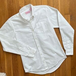 Flynn O’Hara Ladies XS 28-30 Long Sleeve Oxford Shirt Button Down Blouse